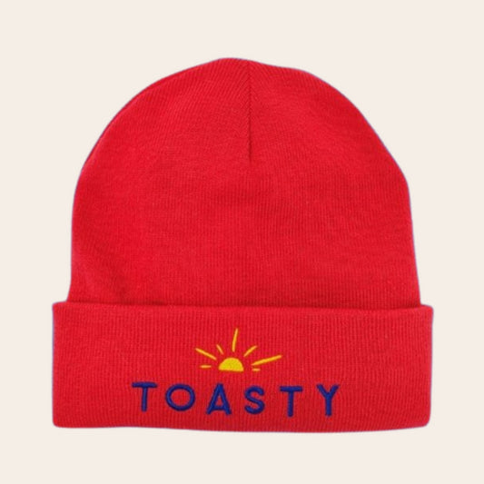 Toasty Ultimate Waterproof Beanie in Watermelon