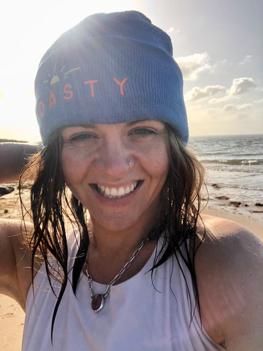 Toasty Ultimate Weatherproof beanie  in electric blue 