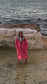 NEW  Ultra Warm Fleece Lined Weatherproof Jacket / Outdoor Changing Robe in Pink